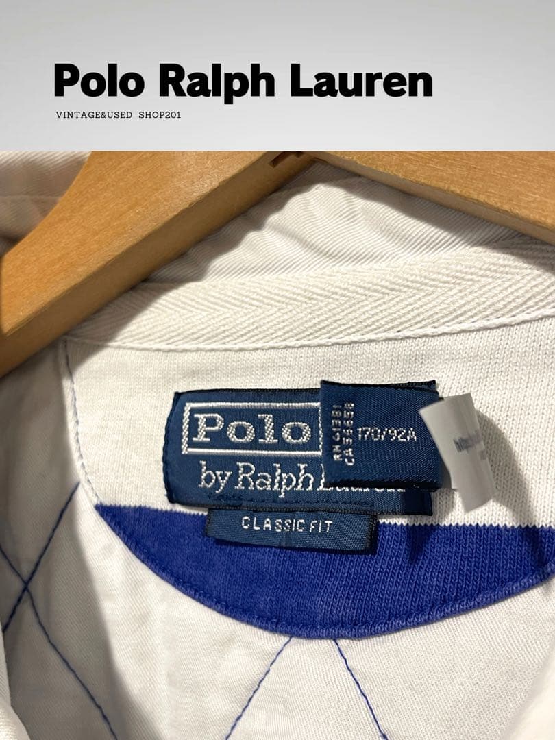 ラルフローレン ラガーシャツ POLO RFC ワッペン 刺繍 ナンバー10