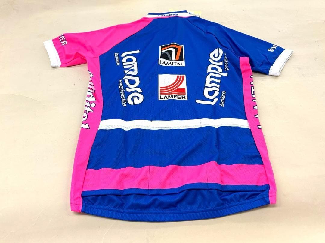 375【新品】SANTINI　LAMPRE ハーフジャージ＆ハーフパンツ　L