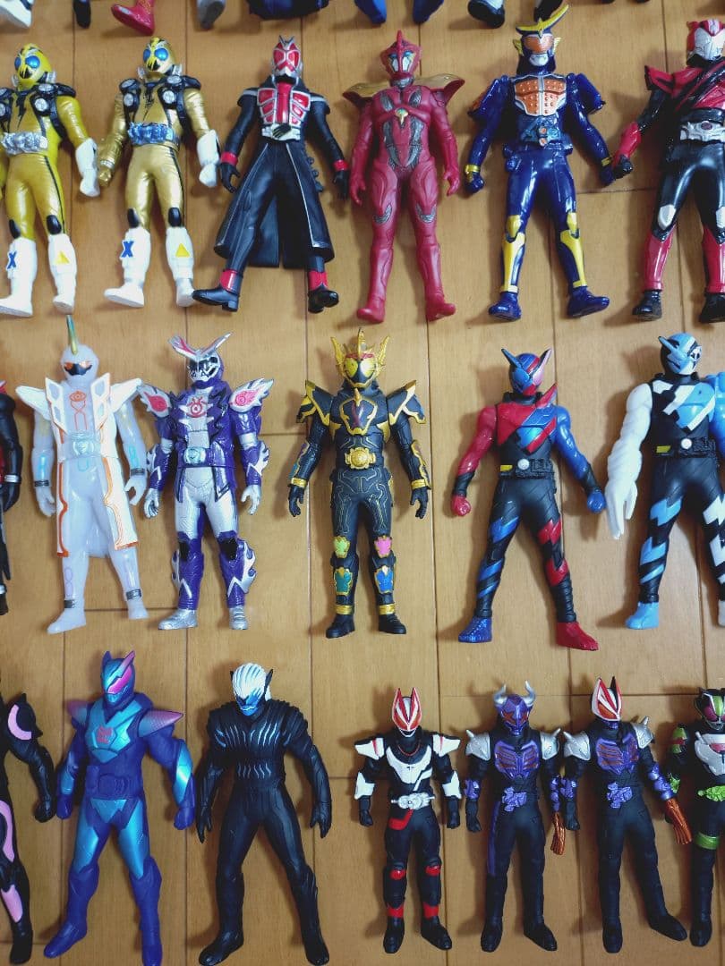 仮面ライダー ソフビ 87体 大量 まとめ売り 電王 W フォーゼ ゴースト