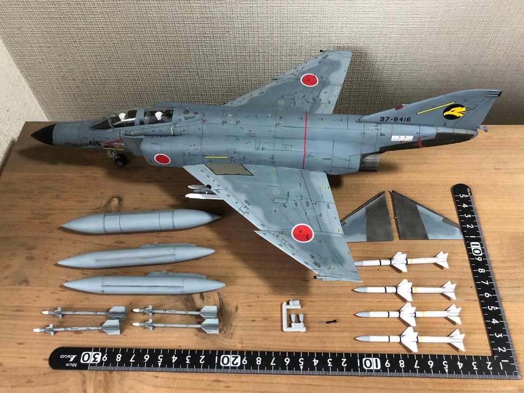 航空自衛隊　F-4EJ改　プラモデル