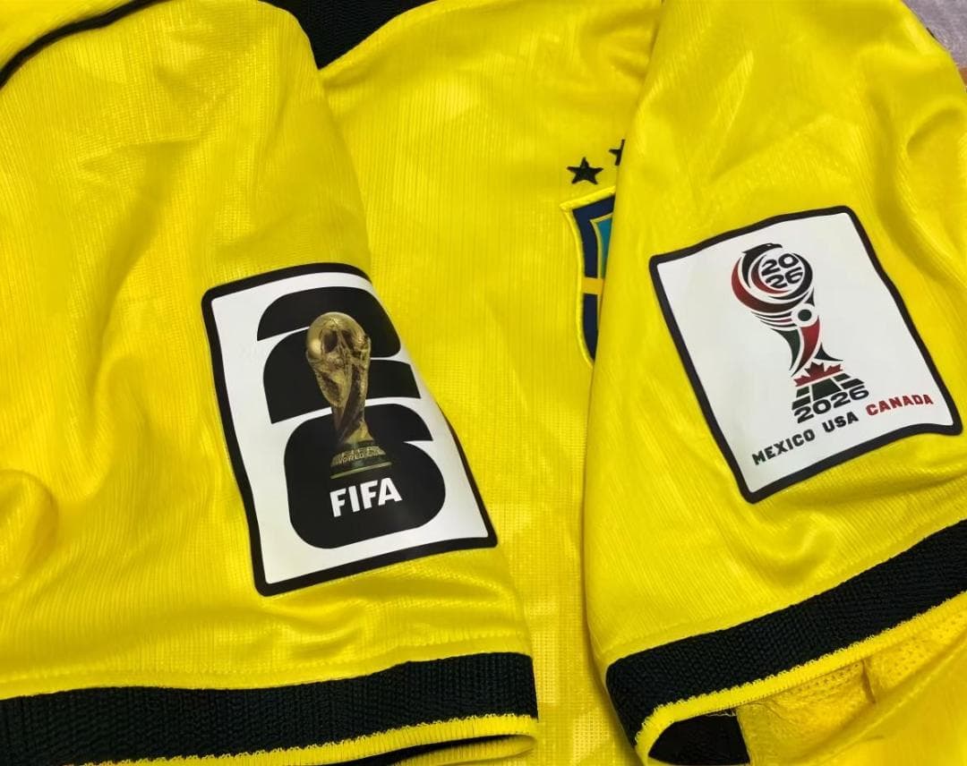 ブラジル代表 2026 FIFA ホーム半袖 ネイマール 10番 ユニフォーム