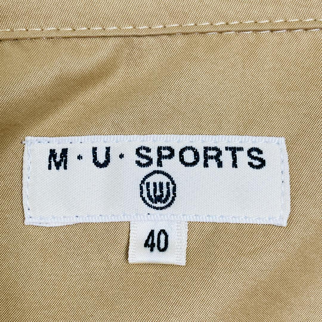 【希少デザイン】M・U SPORTS エムユースポーツ ゴルフベスト40 耳ポケ