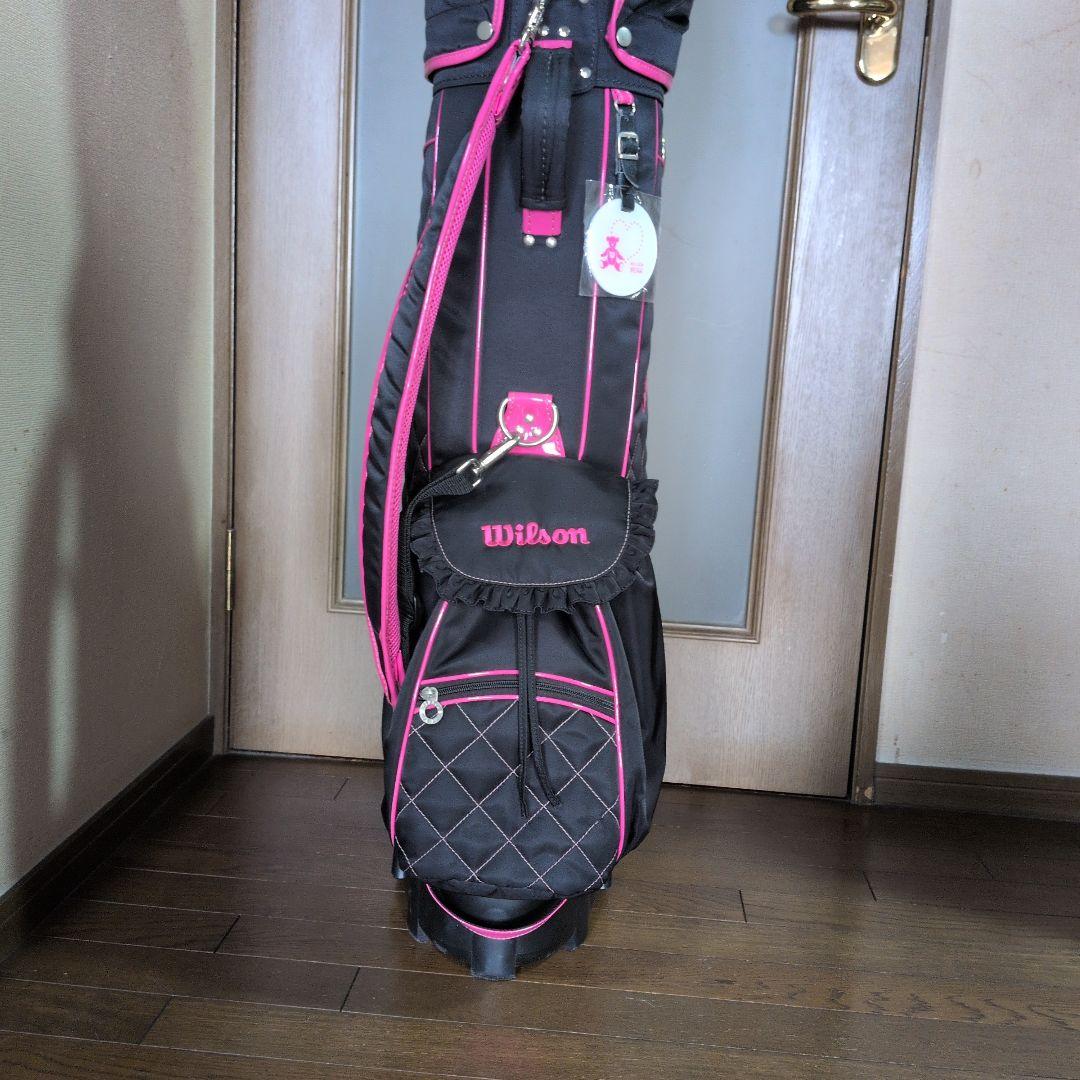 Wilson ゴルフキャディバッグ・ローラー付きキャリータイプ