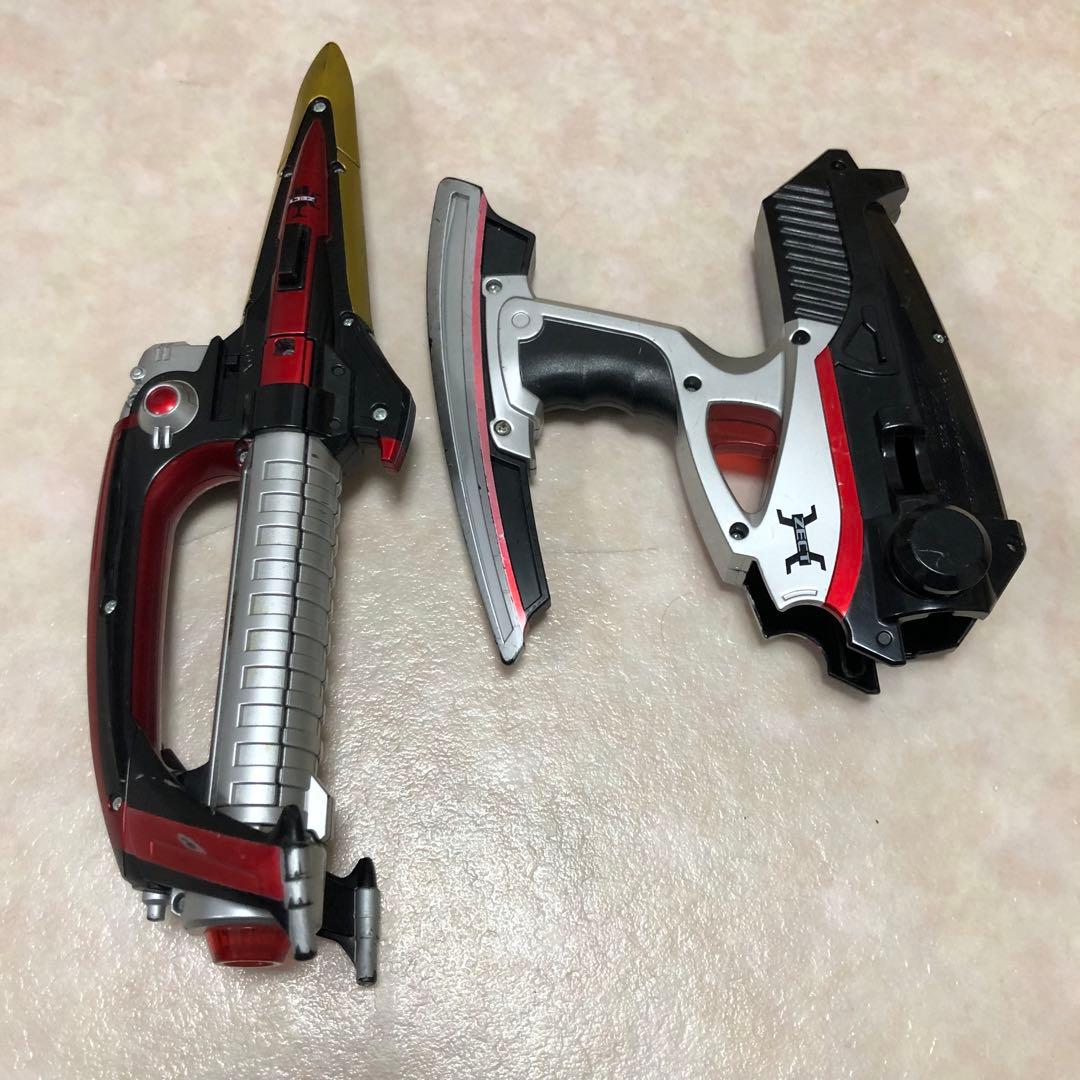 仮面ライダー カブト DXカブトゼクター、ハイパーゼクター、クナイガン ベルト無