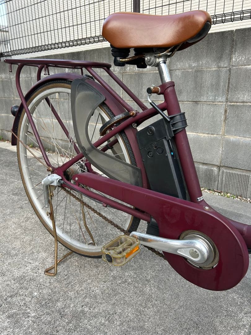 （福岡）ラオックス 電動 自転車 TASKAL アシスト 直接引取 後輪パンク