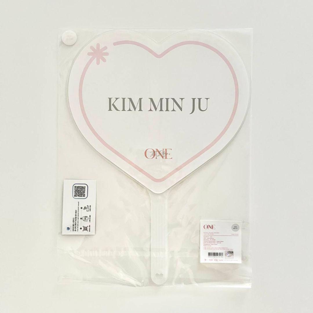 【新品未開封品】IZ*ONE One The Story うちわ ミンジュ