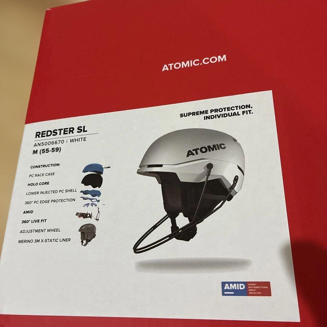 の*た様 25-26 ATOMIC REDSTER SL ヘルメット M