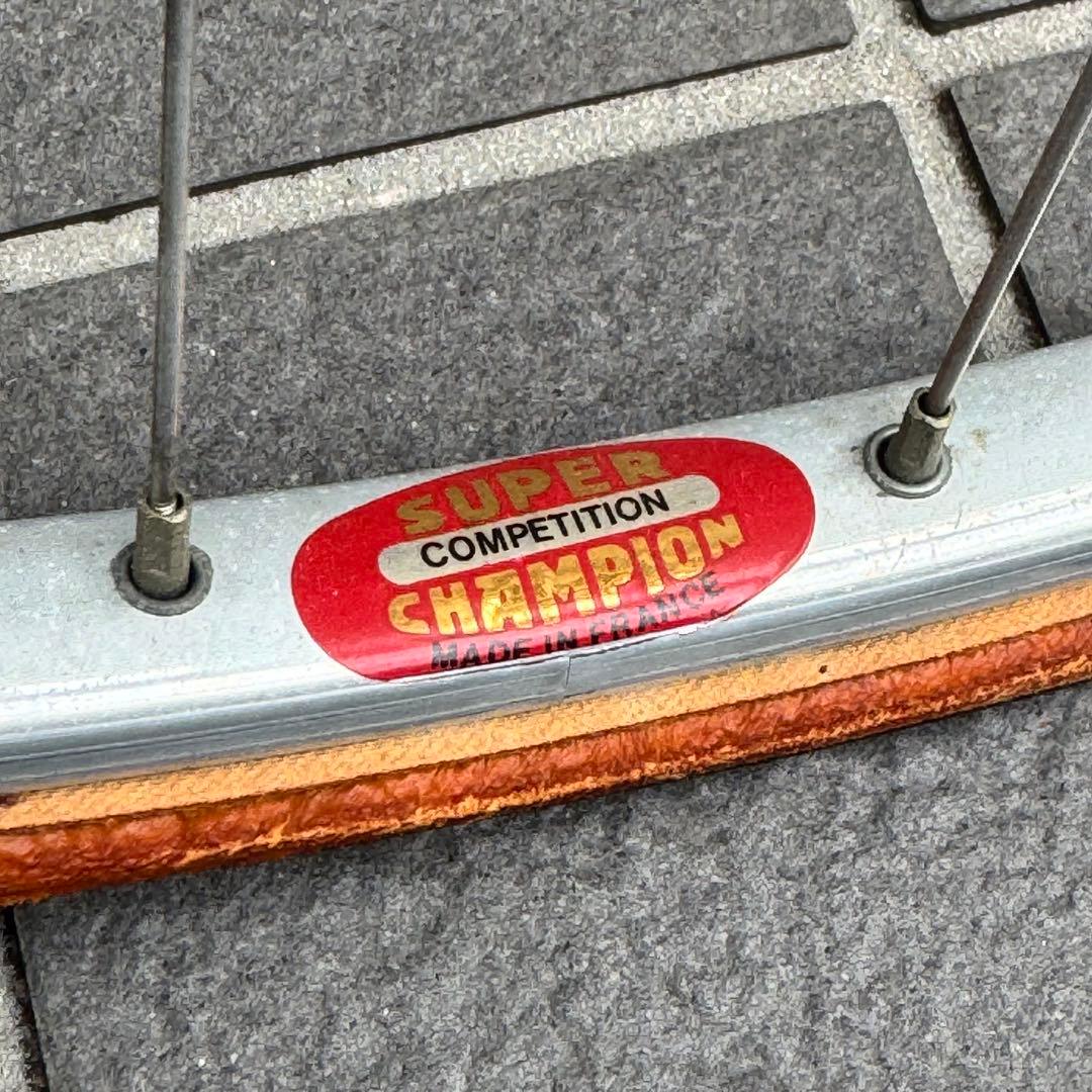 super champion チューブラーホイール前後セット ヴィンテージ
