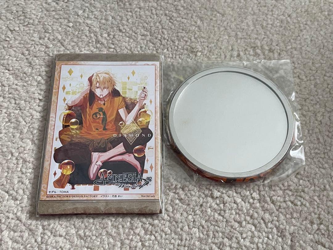 AMNESIA World ROMANTICAコラボ 缶ミラー トーマ