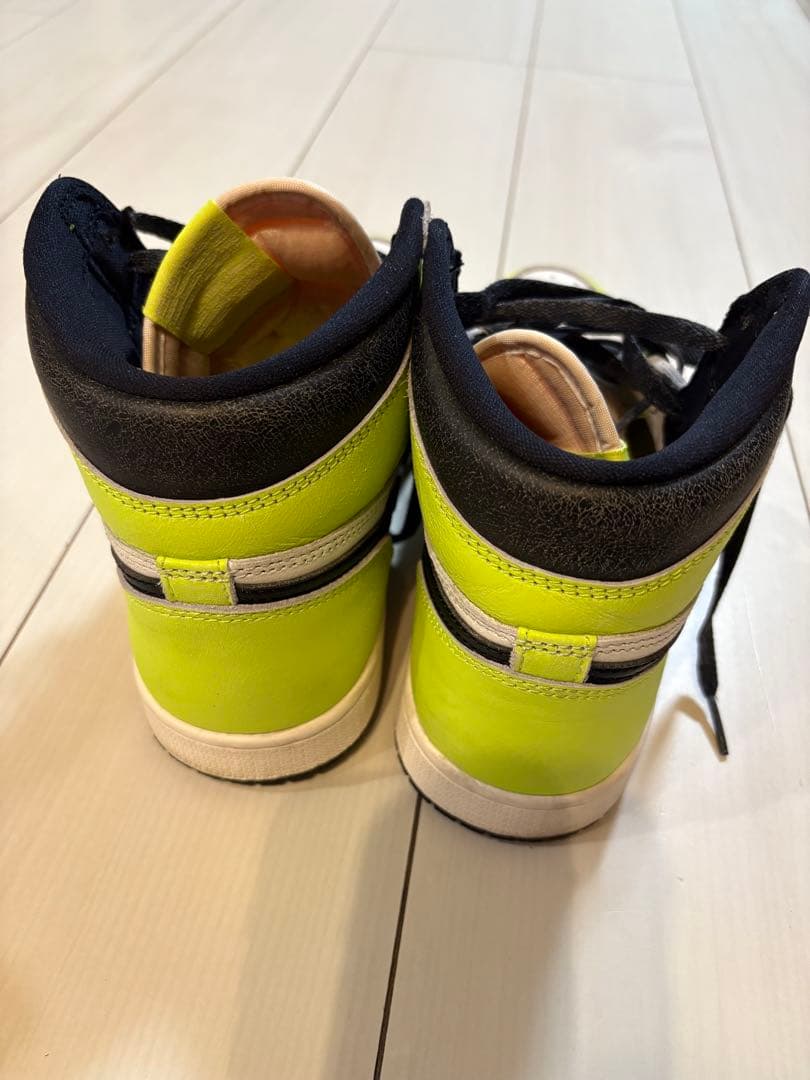 シューズ(男性用) NIKE AIR JORDAN 1 RETRO HIGH OG volt