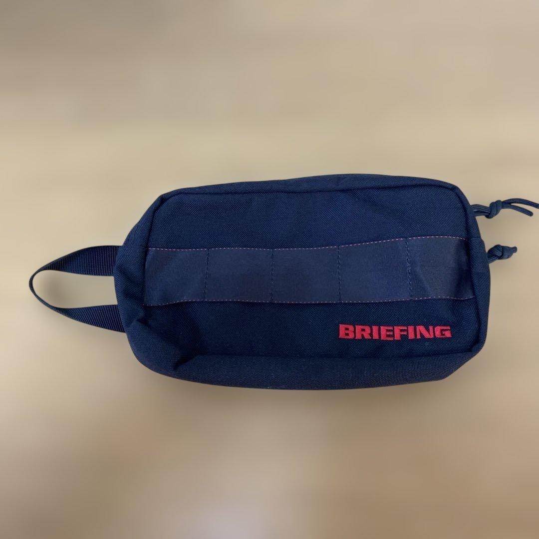 BRIEFING ブラック　ポーチ