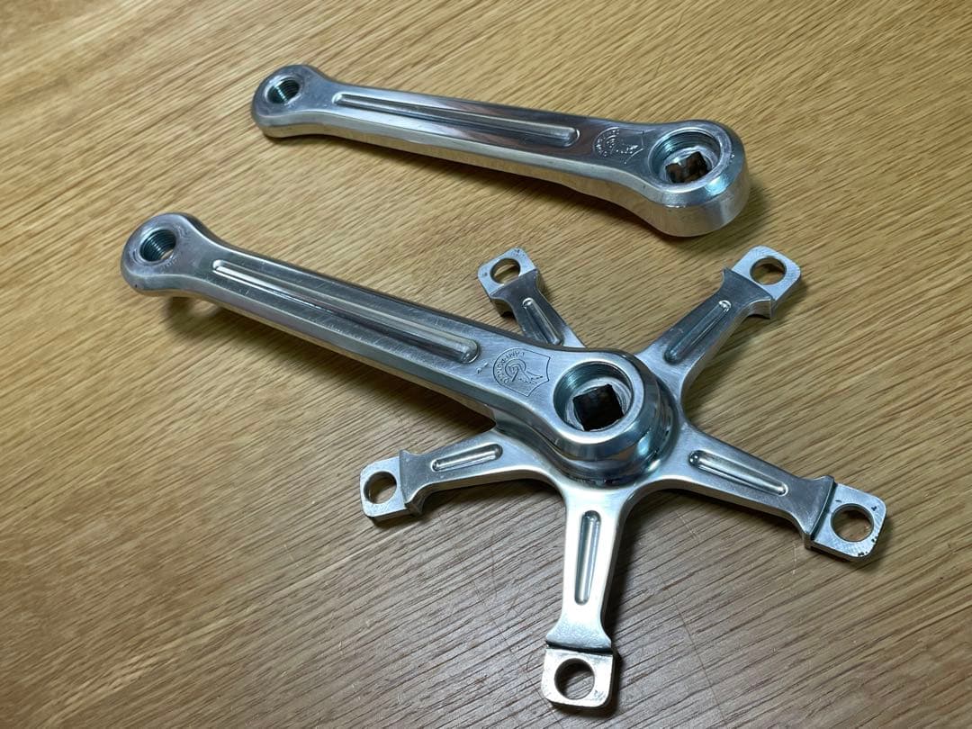 中古 カンパニョーロ レコード クランク バフ仕上げ 170mm