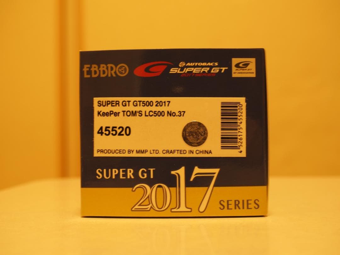 ミニカー 1/43 EBBRO KeePer TOM'S LC500 2017