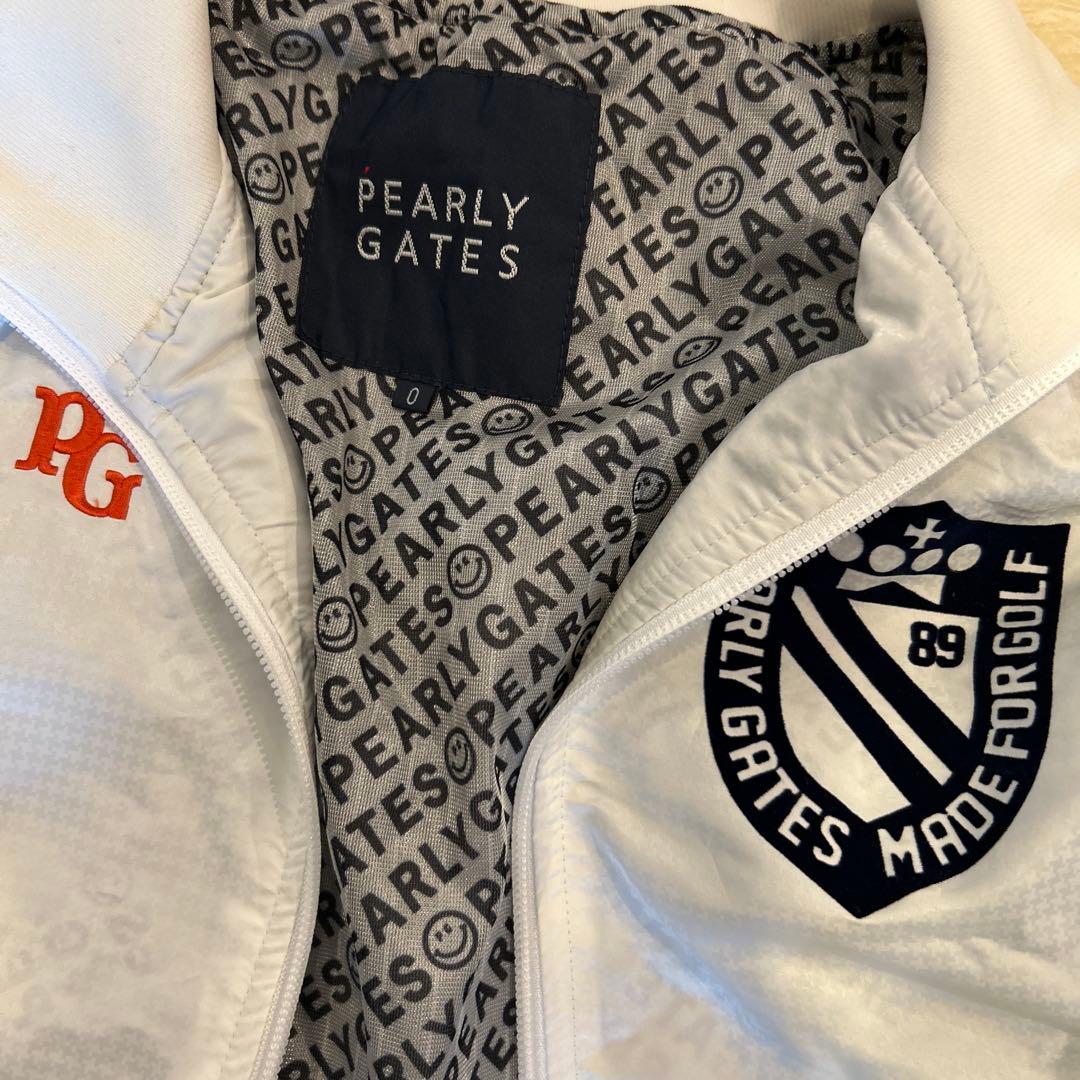美品　PEARLY GATES ホワイトジャケット