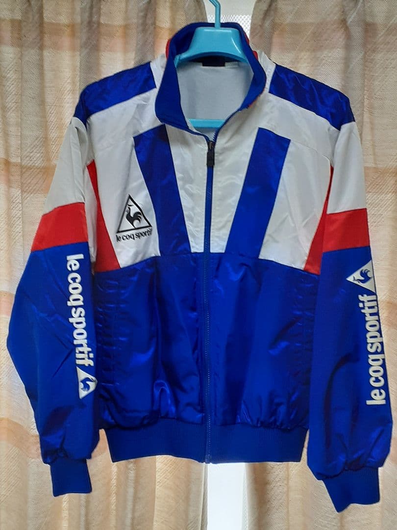 90s le coq sportif :ナイロンジャケット上下 セットアップ