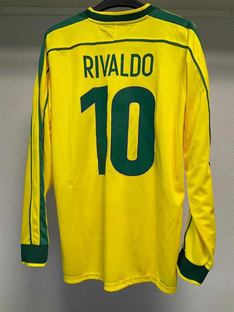 ブラジル代表 Rivaldo 10 Lサイズ シャツ