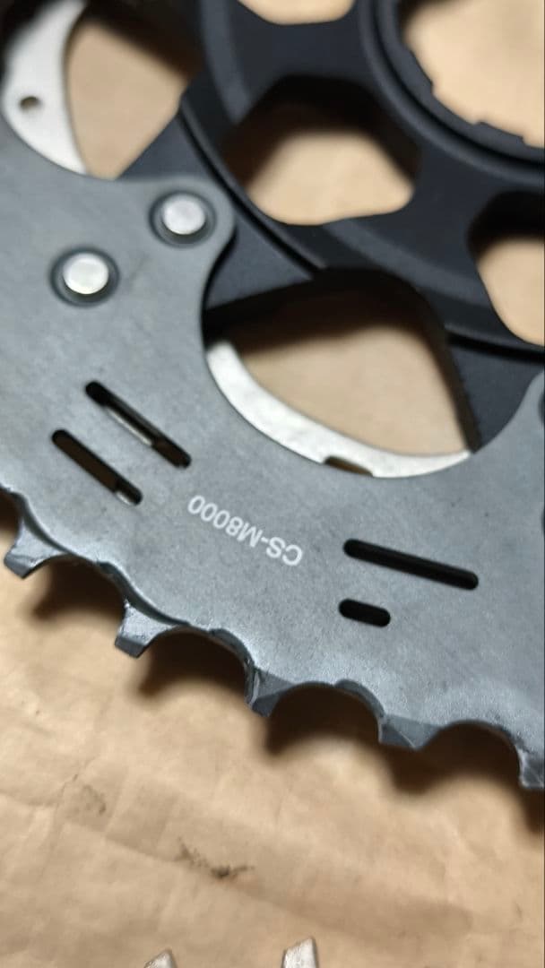 SHIMANO XT M8000 11S カセット チェーンセット (低走行)