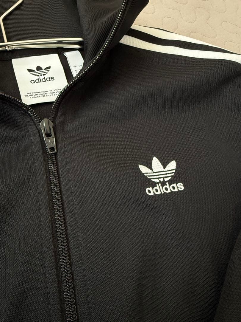 adidas originals ベッケンバウアー 上下セットアップ 黒Mサイズ