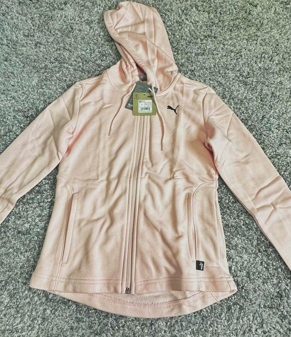 PUMA ウェメンズ CLASSIC フーテッドジャージ上下セット