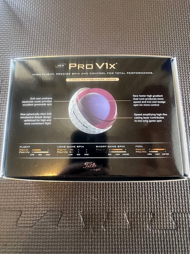 新品　Titleist Pro V1x ゴルフボール 2ダース