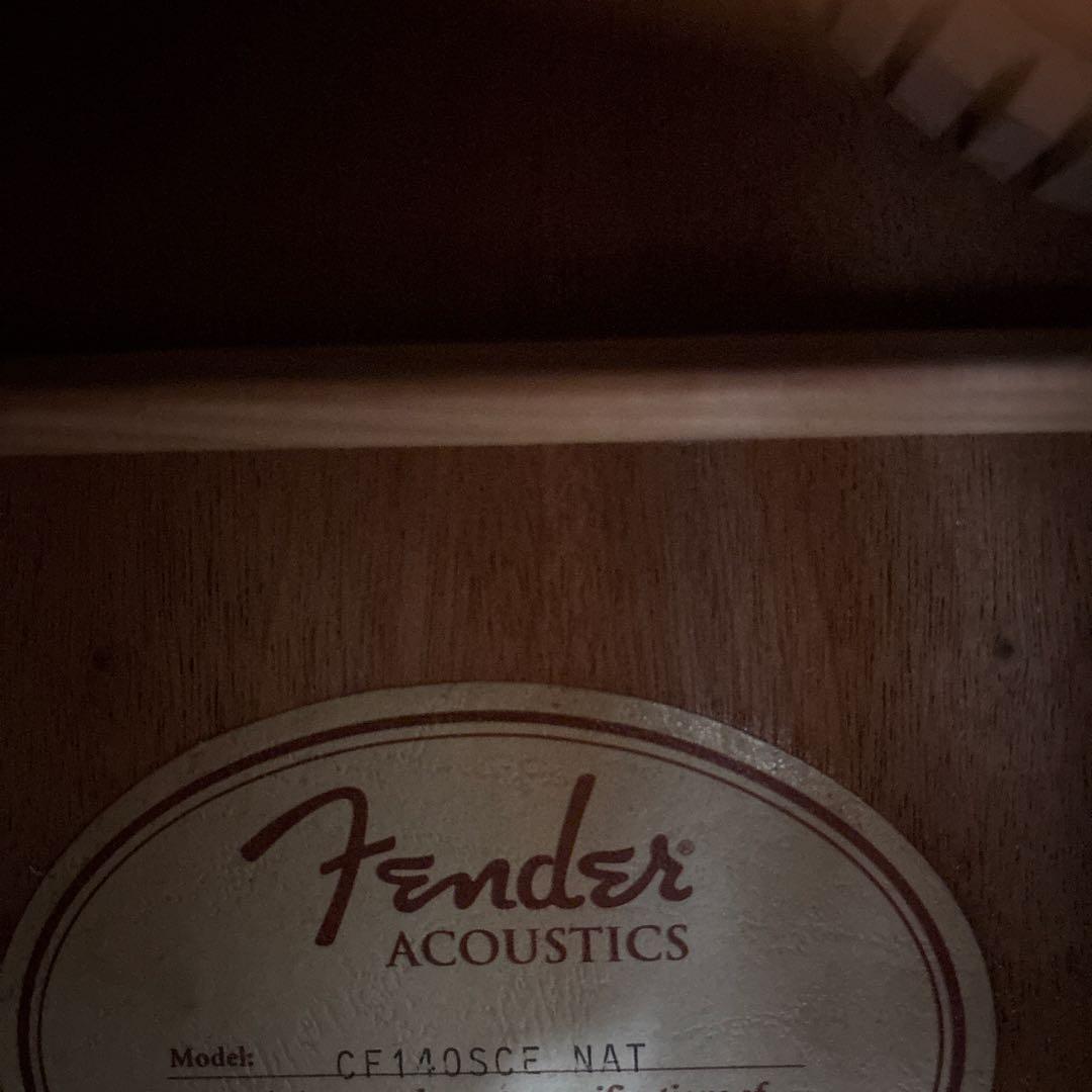 Fender CF-140SCE NAT アコースティックギター