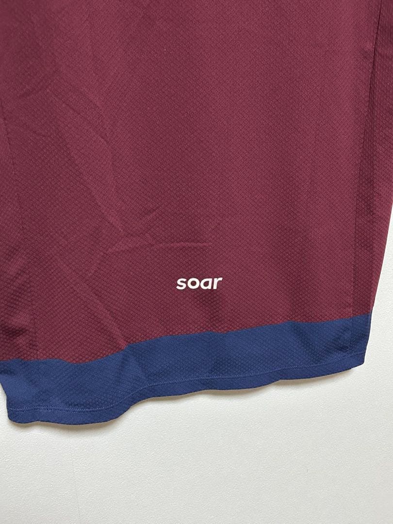 【極美品】 Soar Running メッシュパネル ジャージー Tシャツ M