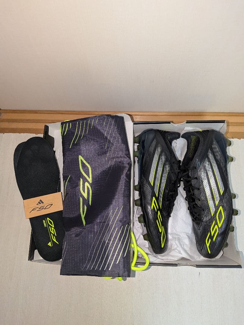[美品] adidas F50 エリート HG/AG ジャパン 27.0cm