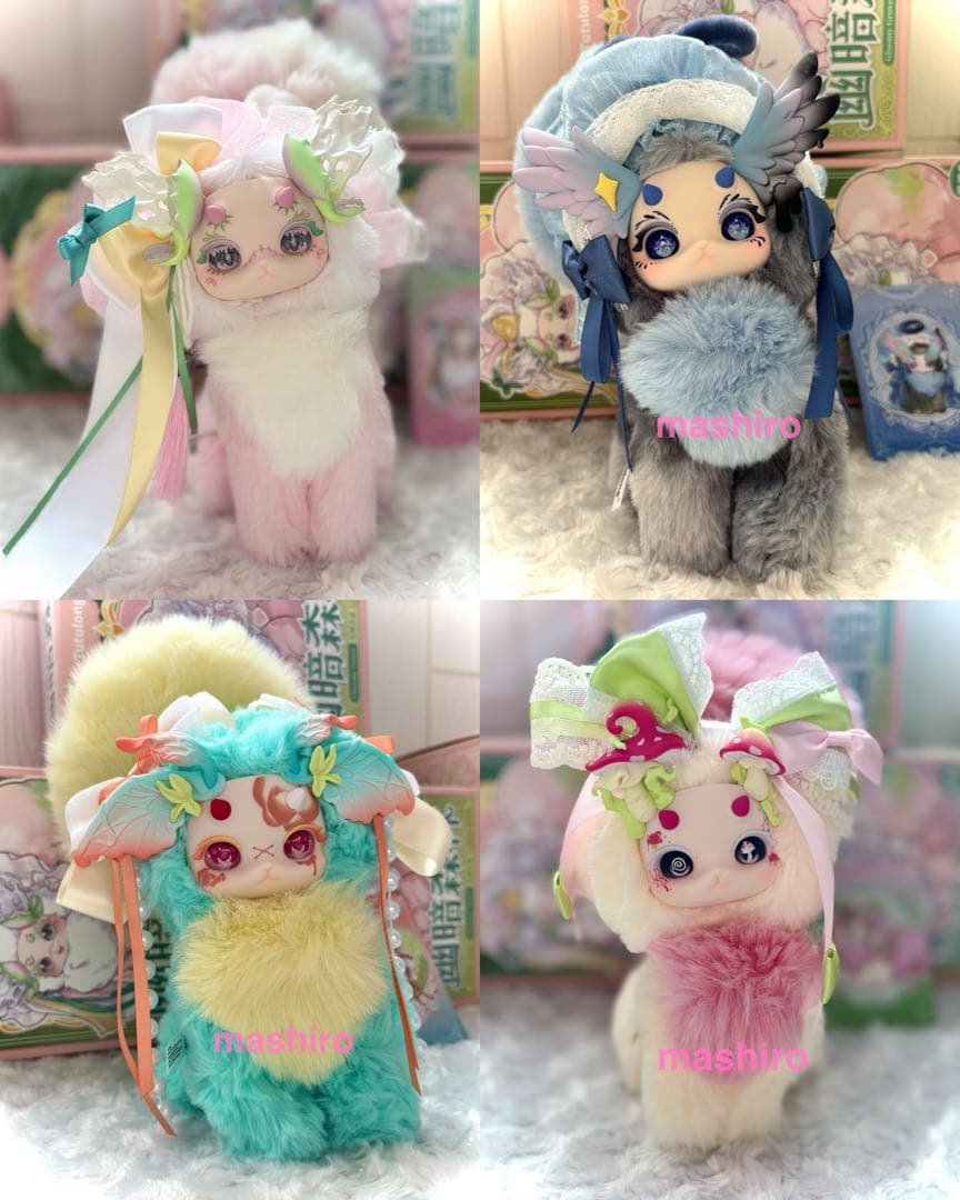 【てぃんくる】Tutulong/トトリュ新作 幽暗森林シリーズ 4体セット