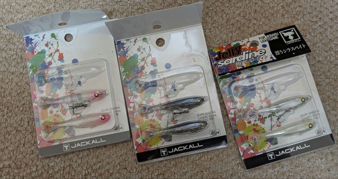 Clearblueほか　アジング＆メバリングルアーセット