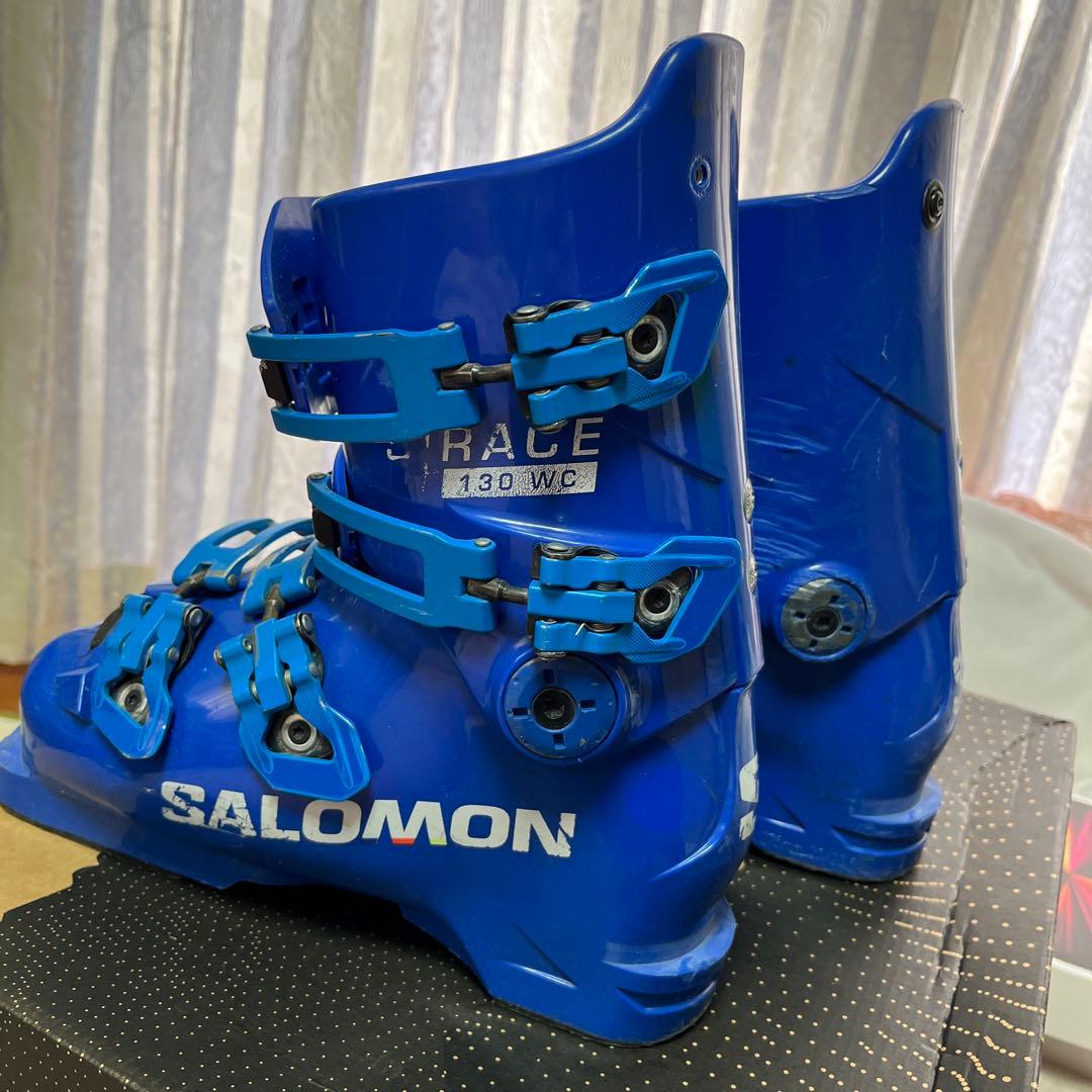 SALOMON 130 WC ブーツ 23/23.5cm 青