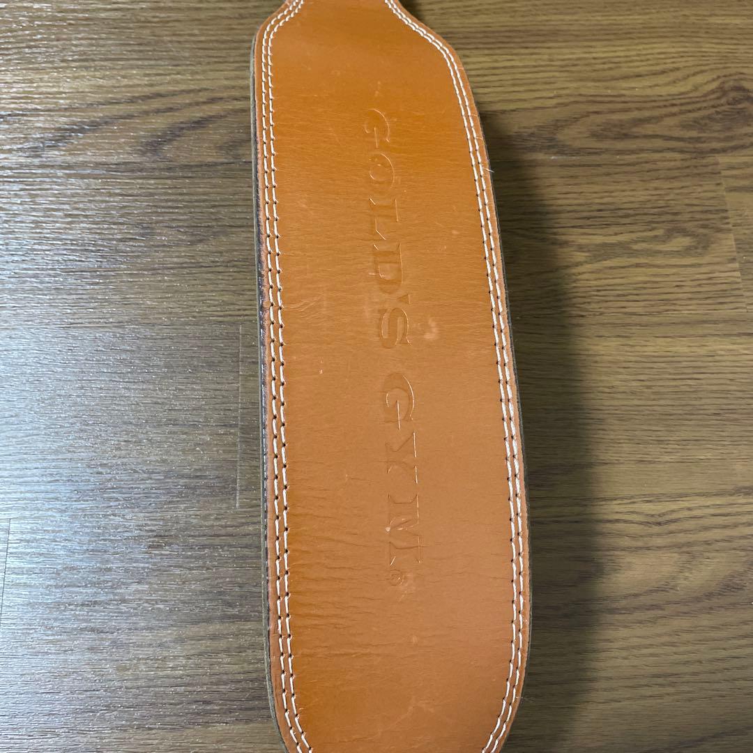 ゴールドジム プロレザーベルト Ｌサイズ