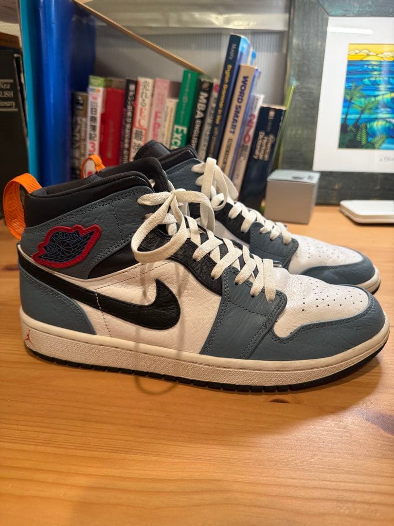 ナイキ　エアジョーダン1 mid シューズ　28cm facetasmコラボ