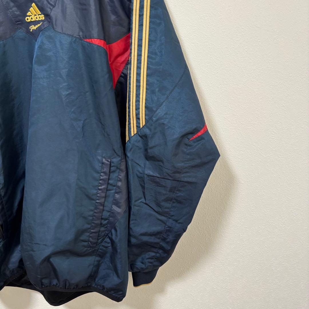 adidas プロフェッショナル　ウィンドブレーカー　ピステ　上下　O 金ロゴ