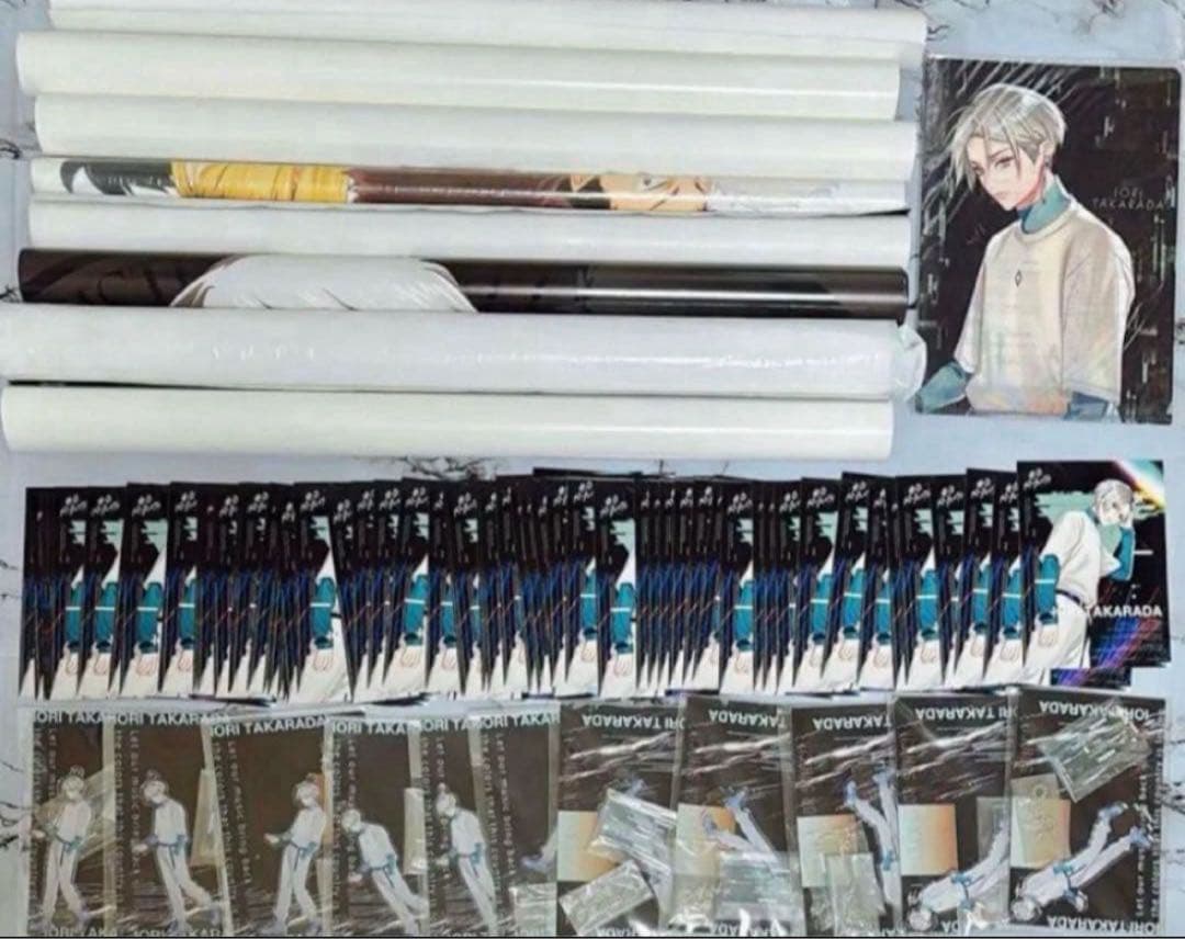 アニメ　漫画グッズ　缶バッジ　紙類　付録類　まとめ売り