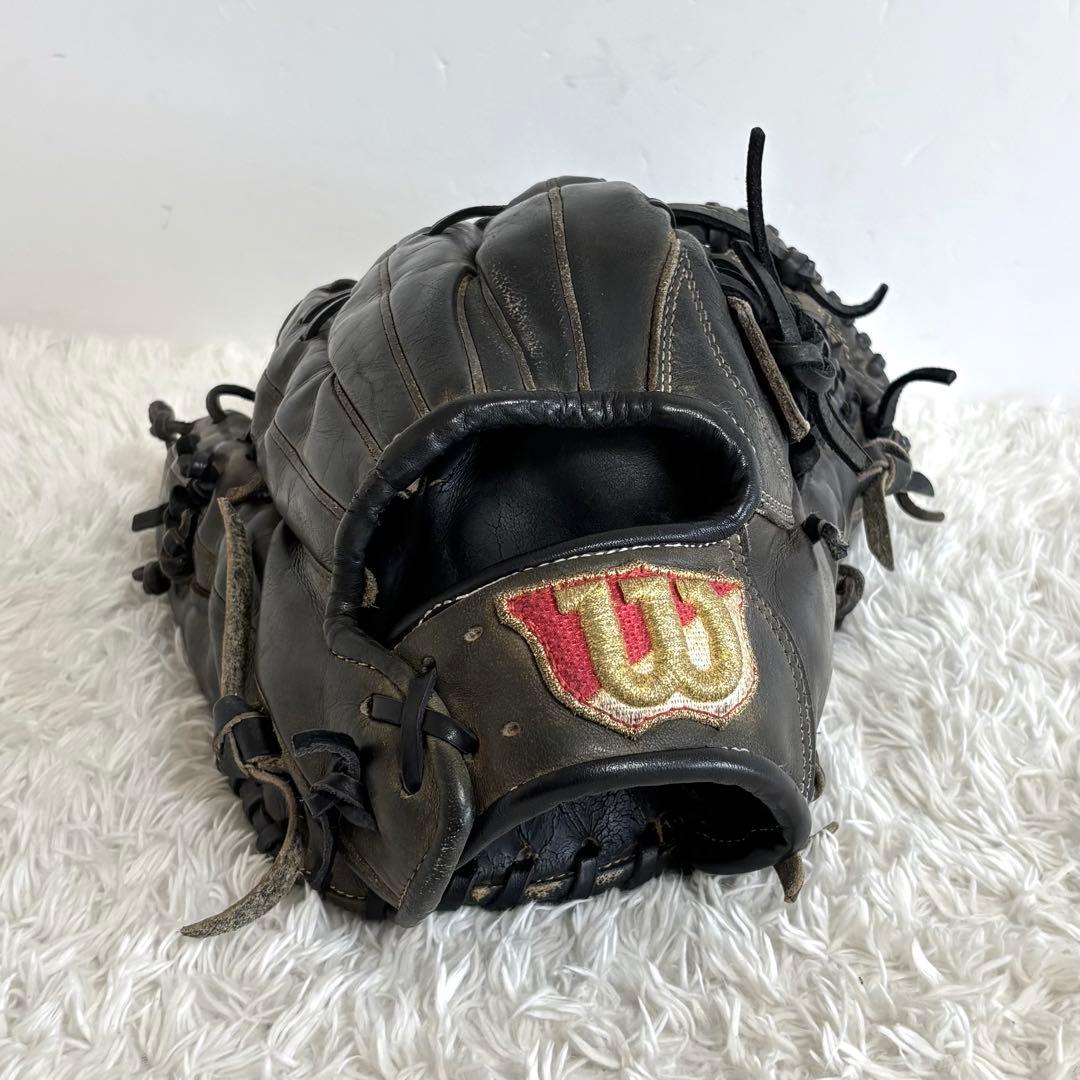 ウィルソン 硬式 外野手 グローブ 良型 外野用 大人気モデル 日本製 ブラック