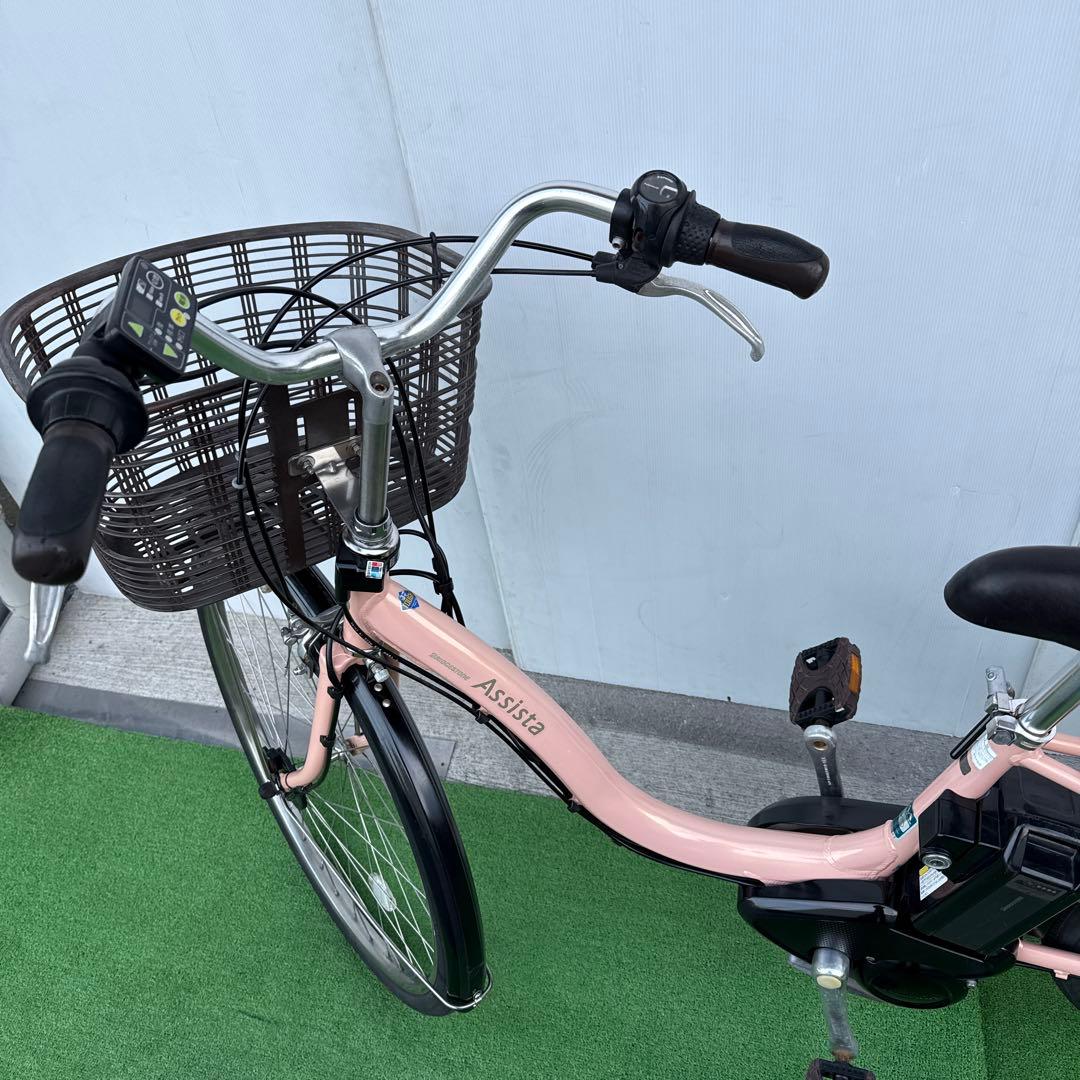 YAMAHAヤマハ電動アシスト自転車26インチ バッテリー12.3Ah ピンク