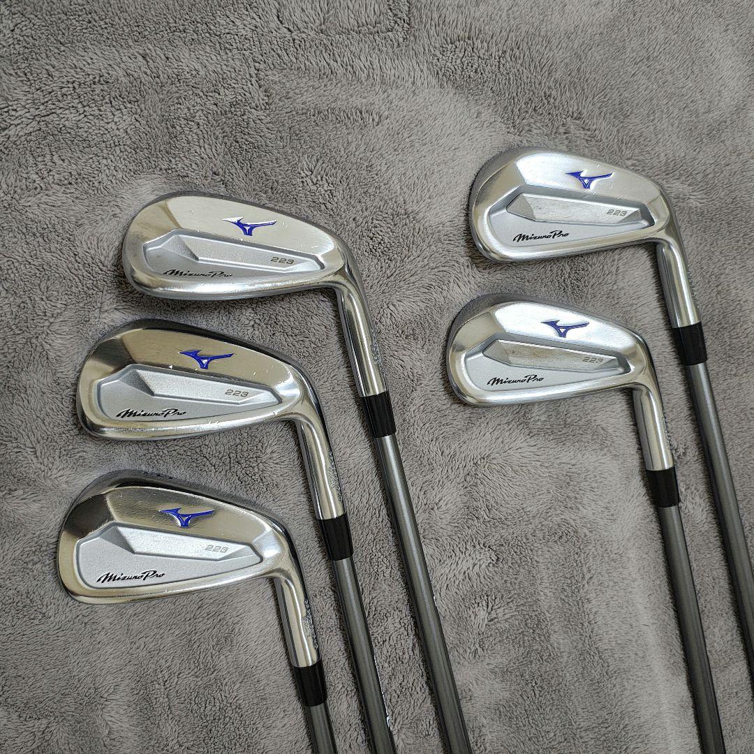 mizuno Pro 223 new MCIシャフト 80 S #6〜PW 5本