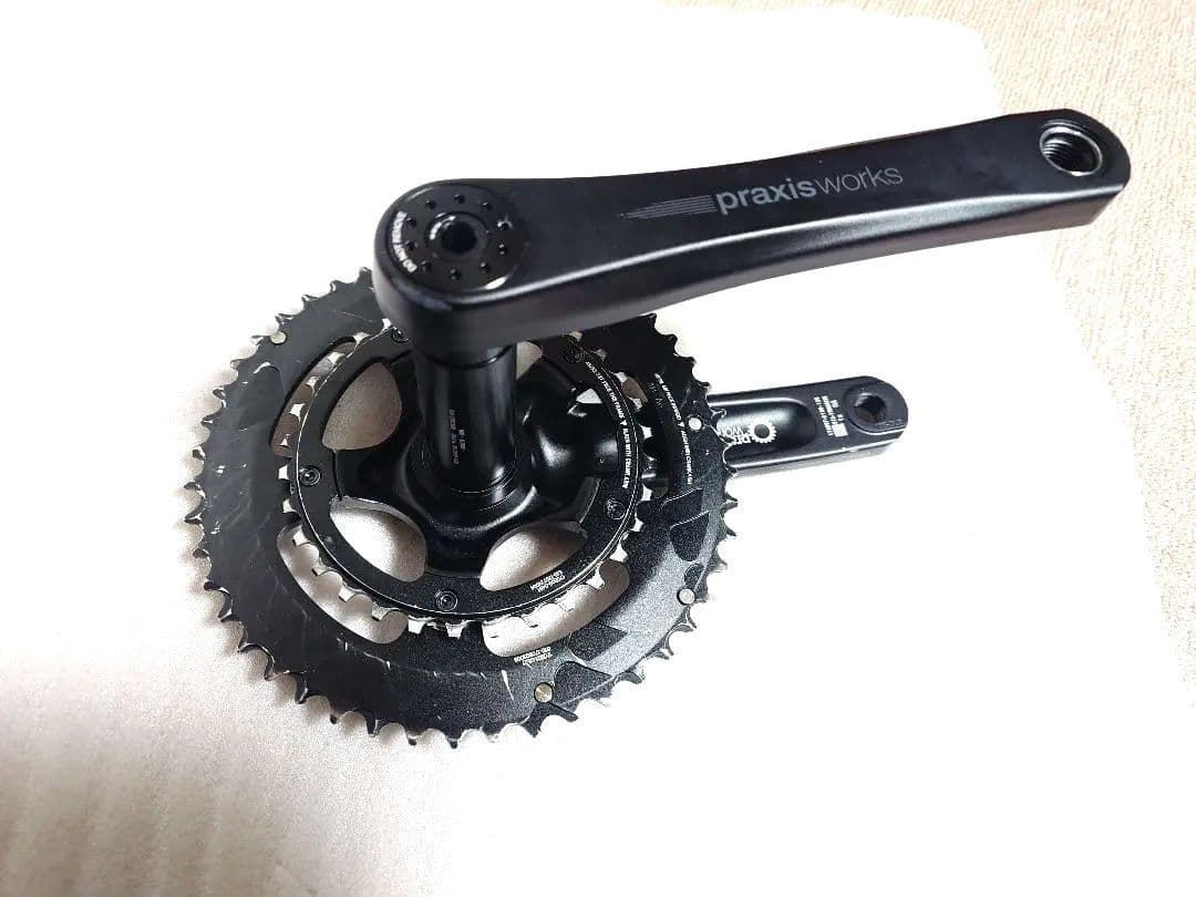 『praxis works』 クランクセット48T/32T/165mm