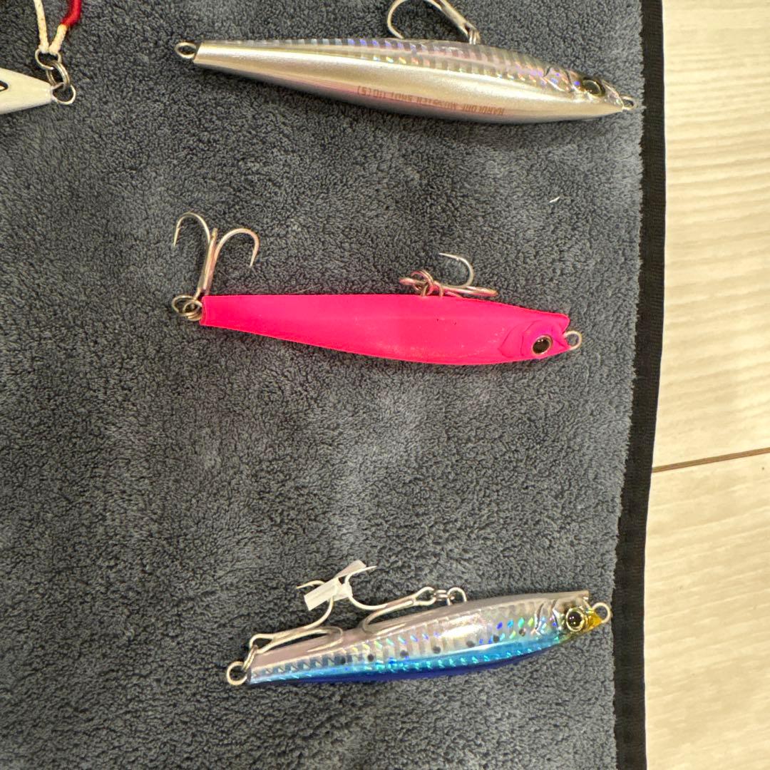アラカジグ、モンスターショット、ソルティガ8個セット ダイワケース付き