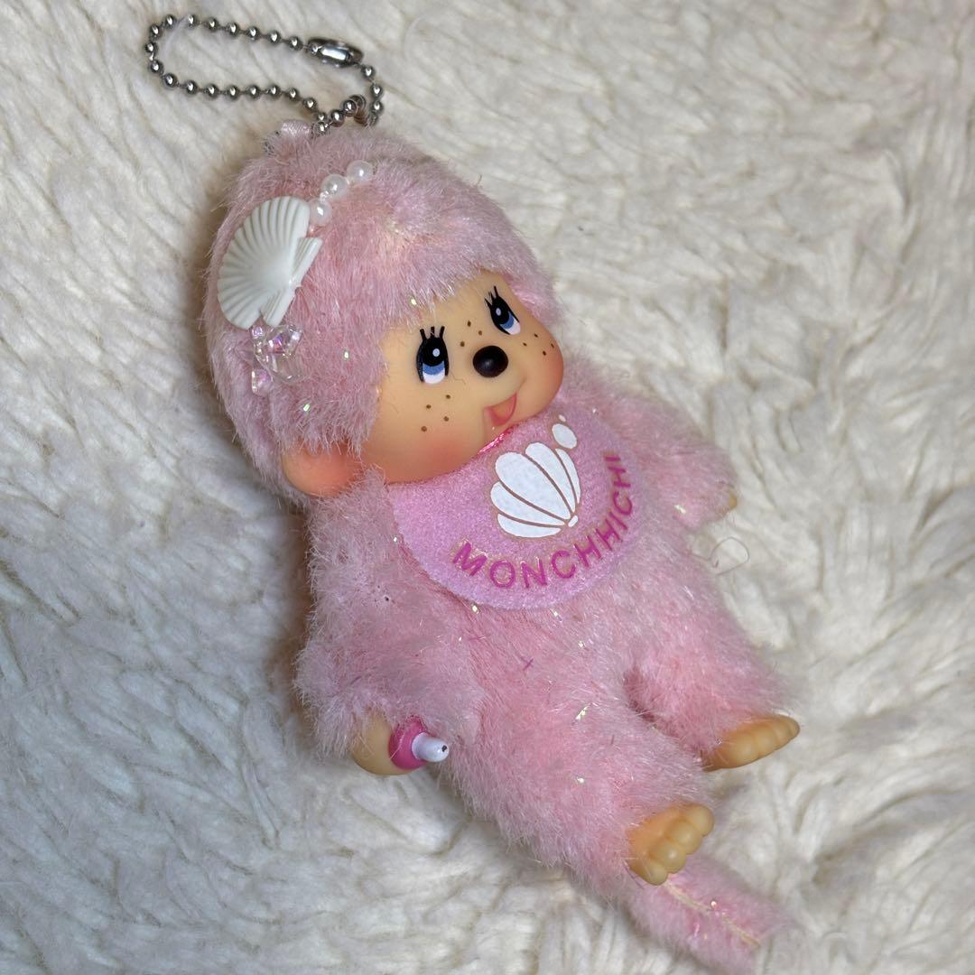モンチッチ✨三重県限定　ピンク　キーホルダー