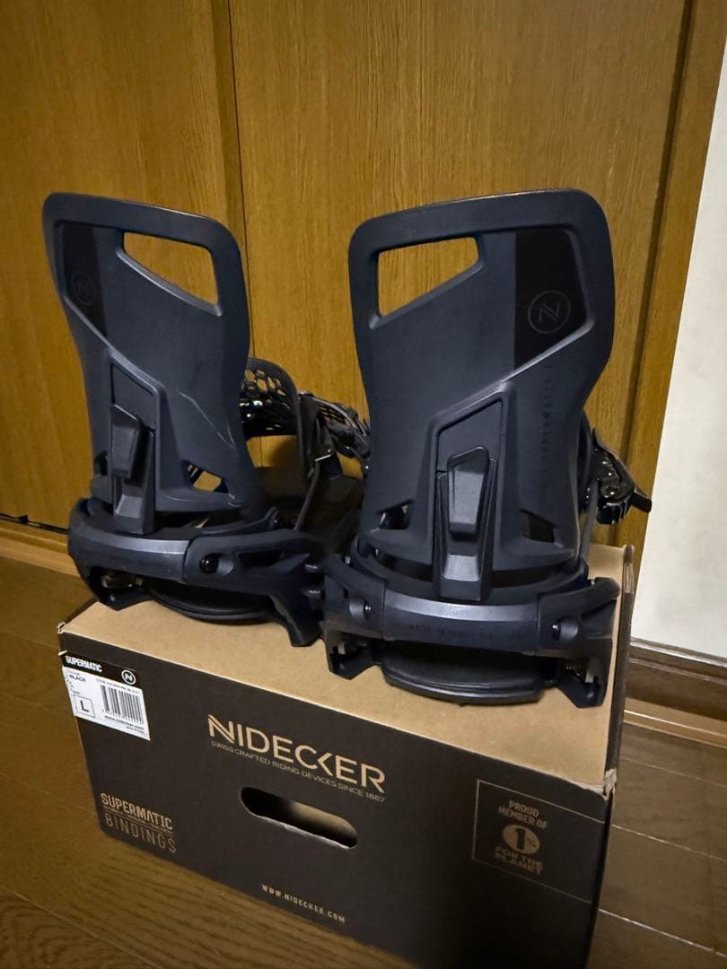 NIDECKER supermatic スーパーマチック　L ブラック