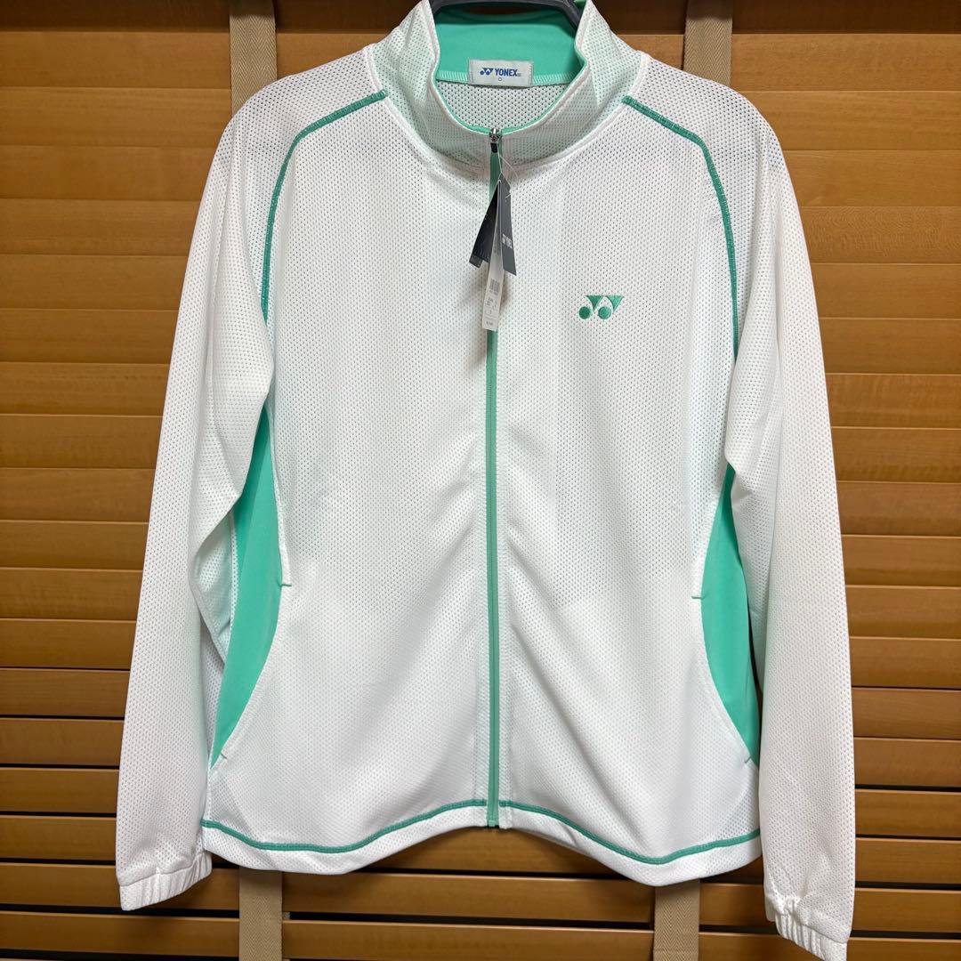新品YONEX メッシュ ジップアップ ウォームアップウェア