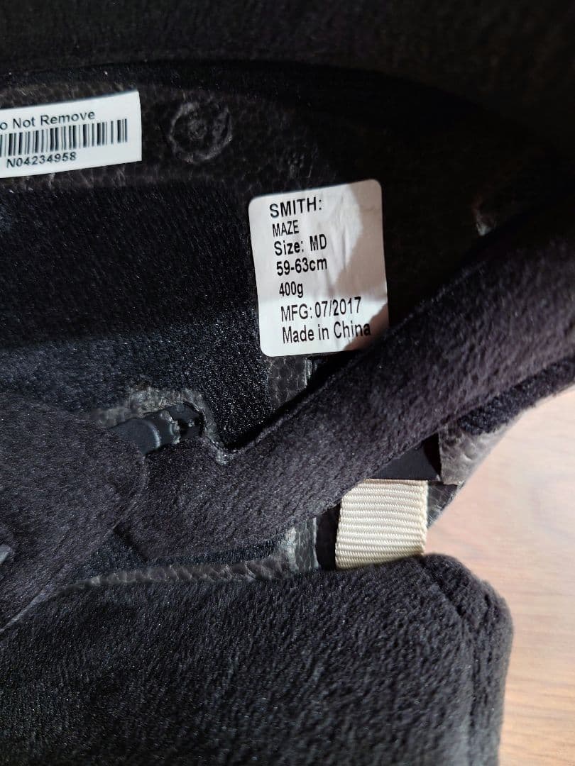SMITH MAZEヘルメット