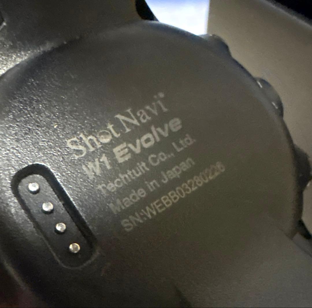 Shot Navi W1 Evolve(ショットナビ) ブラック