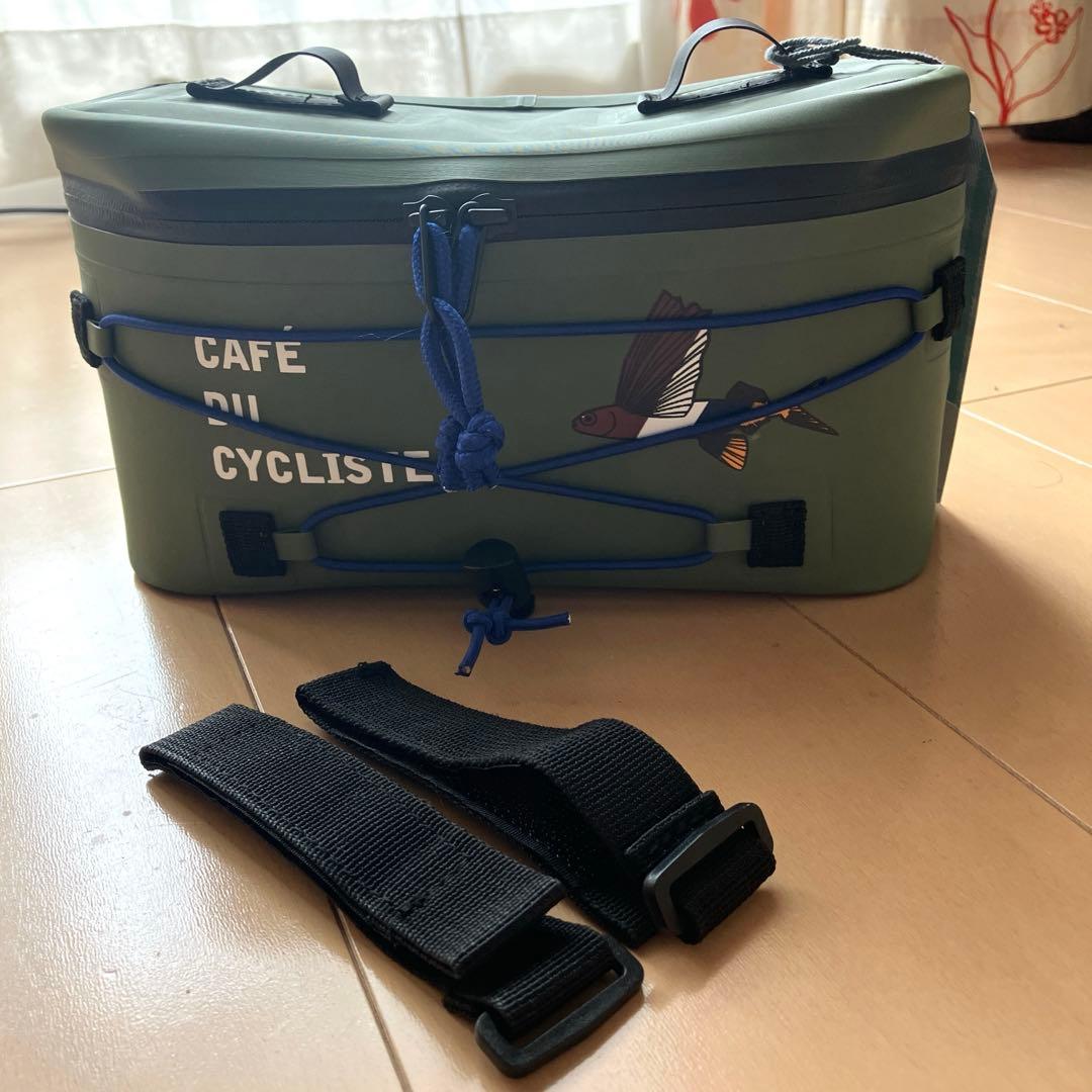 新品　Cafe du Cycliste ハンドルバーバッグ　カーキ