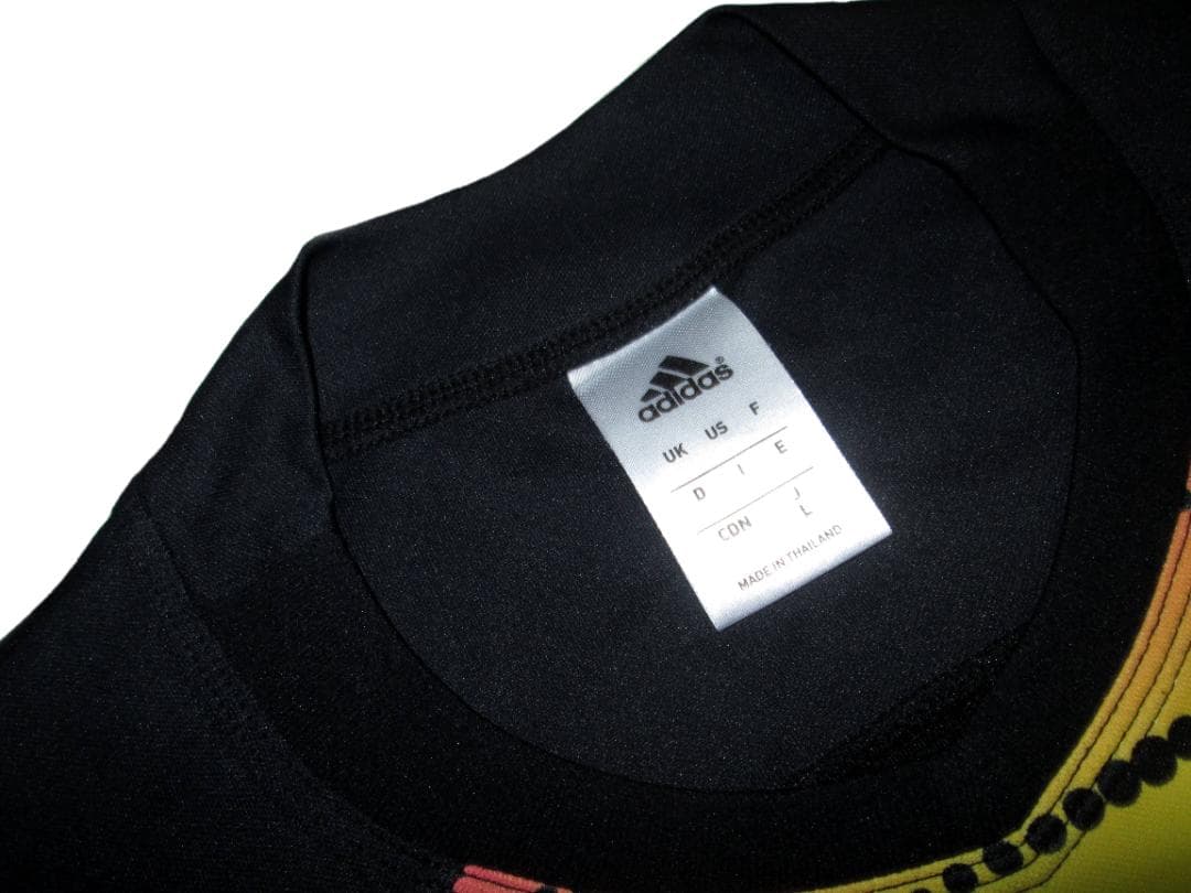 adidas サッカーシャツ グラデーション 背番号1