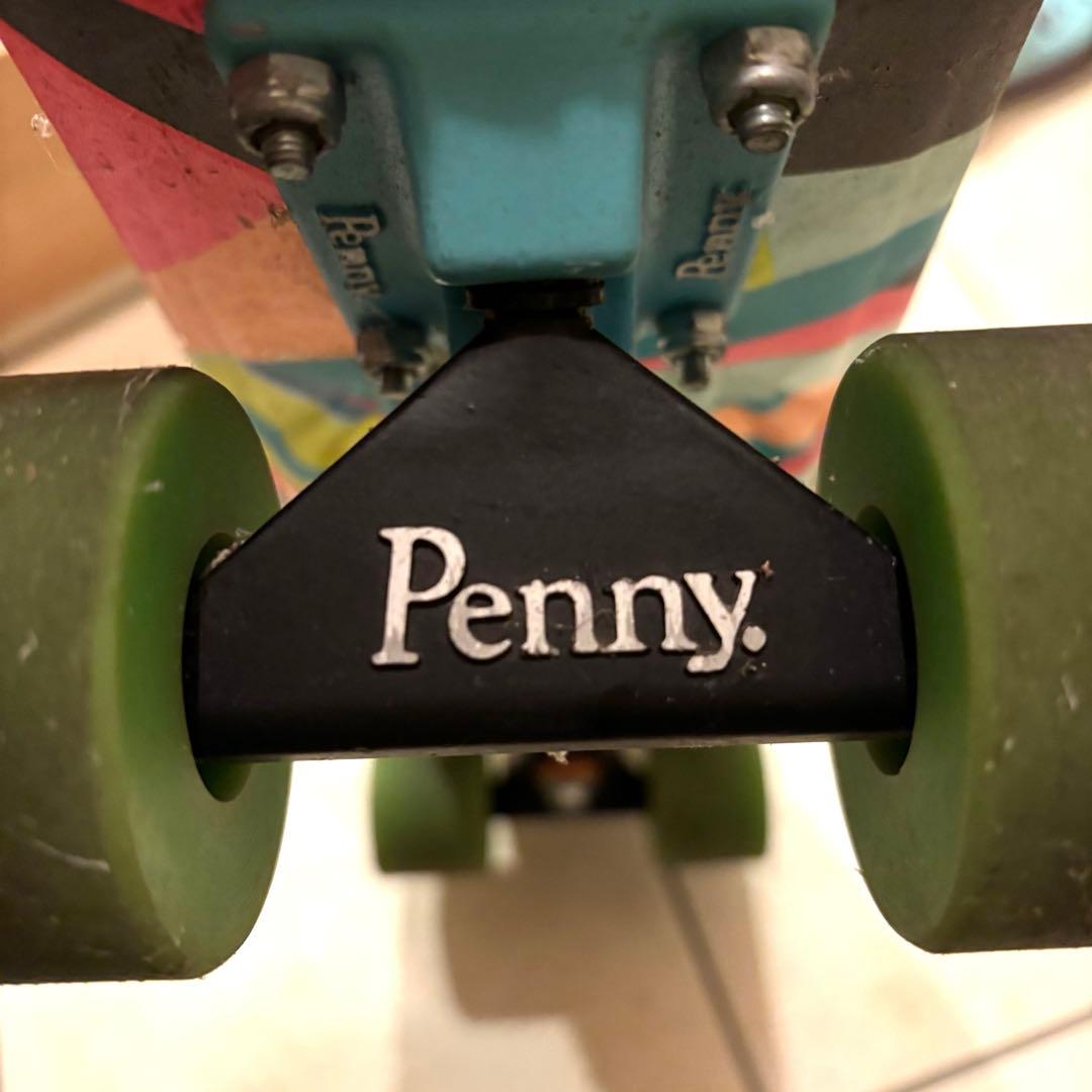 Penny スケートボード カラフル幾何学模様