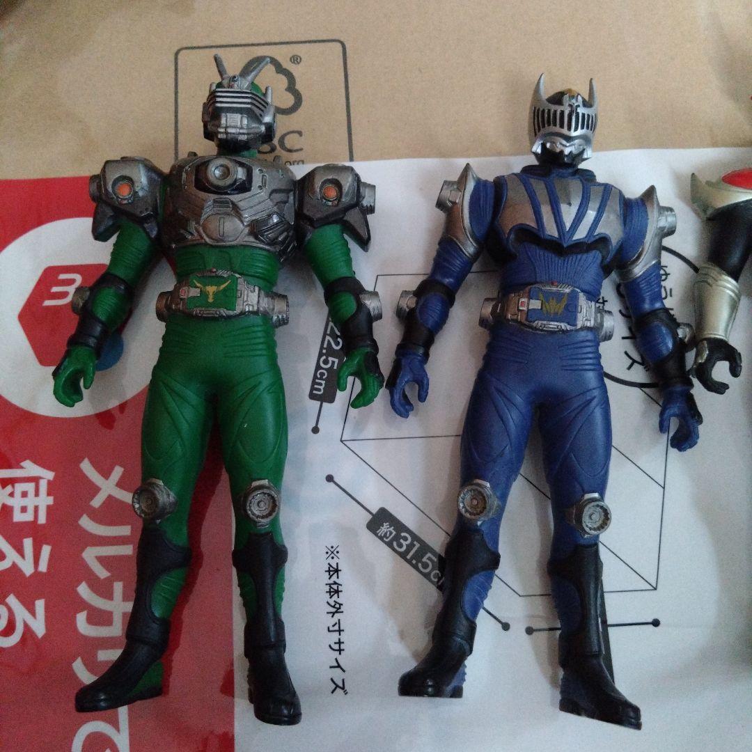 【価格交渉可】仮面ライダー フィギュア 龍騎、アギト、クウガ　ソフビ