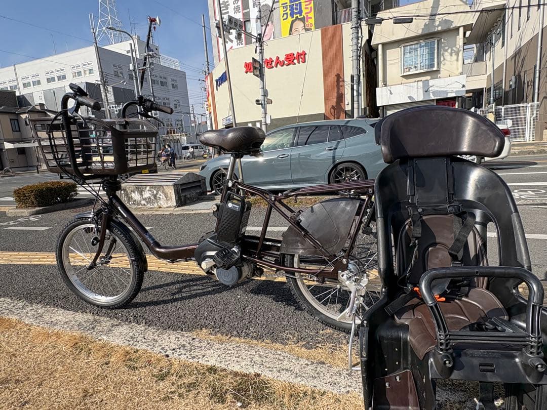中古20㌅Panasonic電動アシスト自転車　8Ah 大阪　032