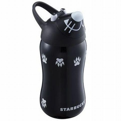 スターバックス 台湾限定 アニマル ステンレス タンブラー ライオン 黒